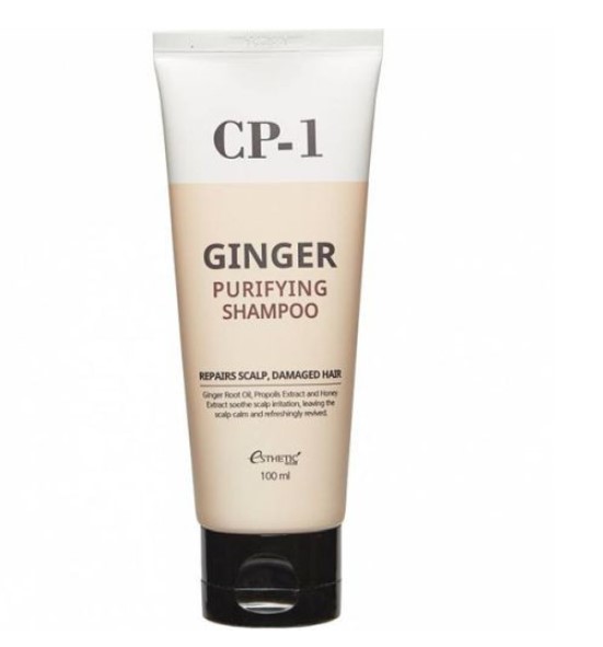 Шампунь зміцнюючий з екстрактом імбиру Esthetic House CP-1 Ginger Purifying Shampoo 100 мл