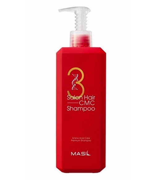 Зміцнюючий шампунь для волосся з амінокислотами Masil 3 Salon Hair CMC Shampoo - 500 мл
