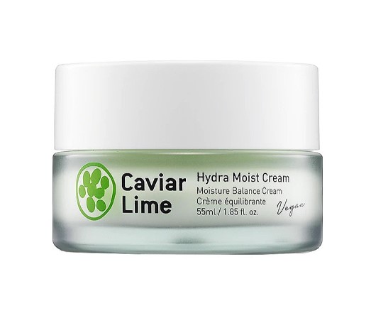 Зволожуючий крем для обличчя з ікрою лайма Too Cool For School Caviar Lime Hydra Moist Cream 55 мл