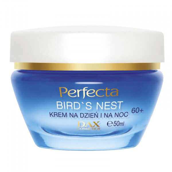 Поживний крем для обличчя для віку 60+ Perfecta Bird's Nest Cream Day and Night 60+ 50 мл