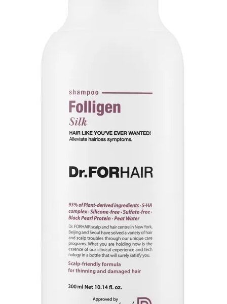 Шампунь для пошкодженого волосся Dr.Forhair Folligen Silk Shampoo 300 мл