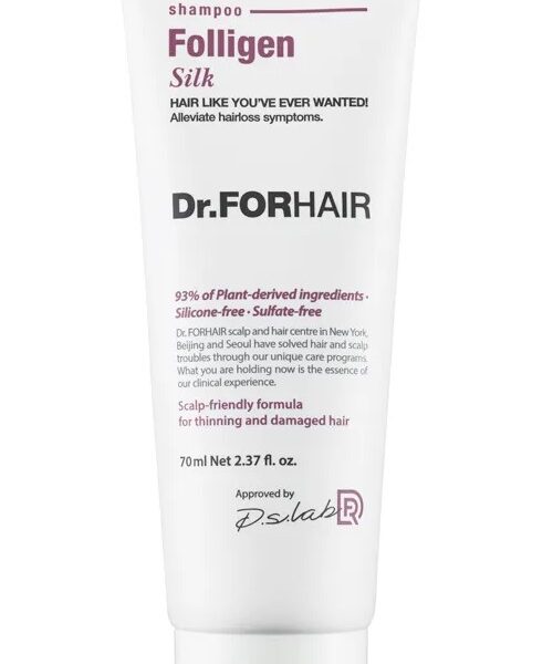Шампунь для пошкодженого волосся Dr.Forhair Folligen Silk Shampoo 70 мл