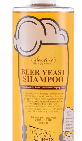 Шампунь для зміцнення та відновлення волосся Benton Beer Yeast Shampoo 500 мл