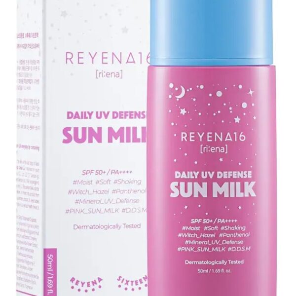 Сонцезахисне молочко Reyena16 Daily UV Defense Sun Milk SPF 50+ / PA++++ 50 мл