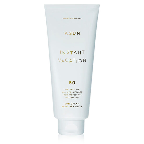 Сонцезахисний крем для тіла V.SUN Sun Cream Body Sensitive Perfume Free SPF 50 200 мл