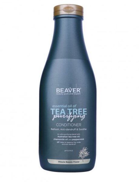 Зміцнюючий кондиціонер для волосся з олією чайного дерева - Beaver Professional Essential Oil of Tea Tree Conditioner 730 мл