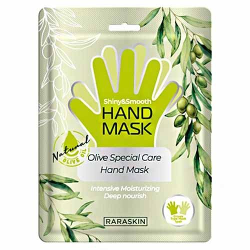 Маска-перчатки для рук Raraskin Olive Special Care Hand Mask