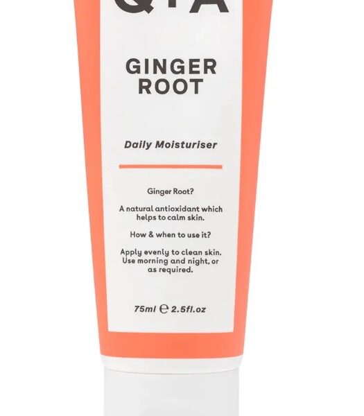 Зволожуючий крем для обличчя на основі кореня імбиру Q+A Ginger Root Daily Moisturiser 75 мл