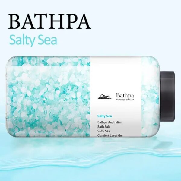 Морська австралійська сіль для ванни "Солоне Море" Bathpa Australian Bath Salt - Salty Sea 1200 г