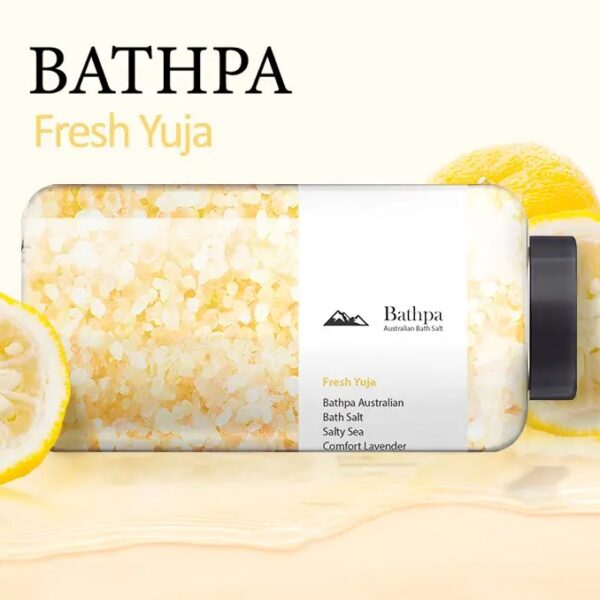 Морська австралійська сіль для ванни Свіжий цитрус Barthpa Australian Bath Salt - Fresh Yuja 1200г