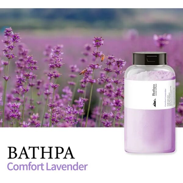 Сіль для ванни, що піниться "Комфортна Лаванда" Bathpa Australian Salt Bubble - Comfort Lavender 500 г