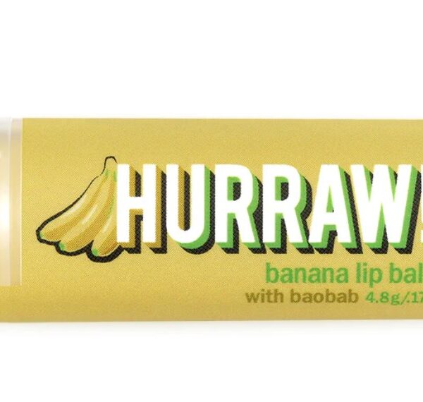 Бальзам для губ Hurraw! Banana Lip Balm 4,8г