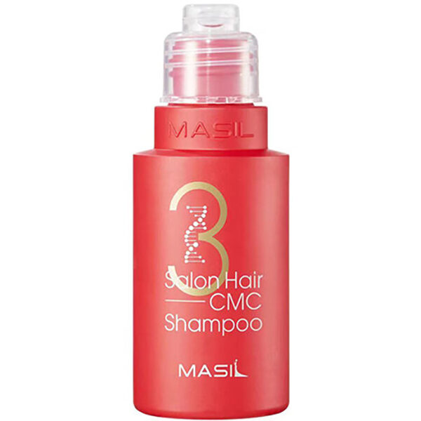 Зміцнюючий шампунь для волосся з амінокислотами Masil 3 Salon Hair cmc Shampoo 50 мл