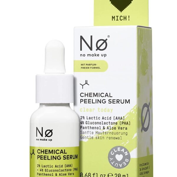 Пілінгова сироватка для обличчя з молочною кислотою No Make Up AHA/PHA Chemical Peeling Serum 20 мл