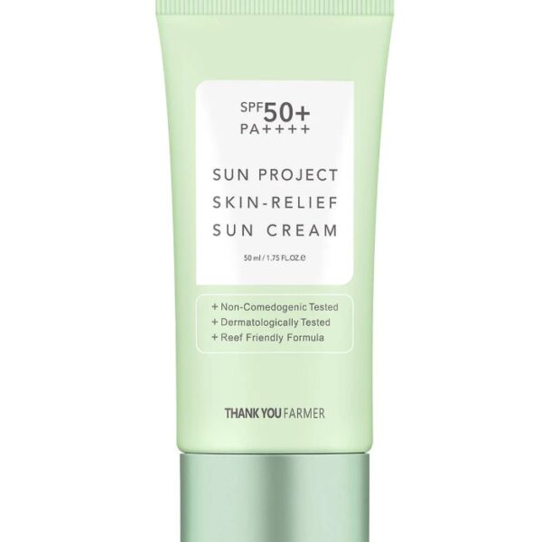 Заспокійливий сонцезахисний крем Thank You Farmer Sun Project Skin Relief Sun Cream 50 мл