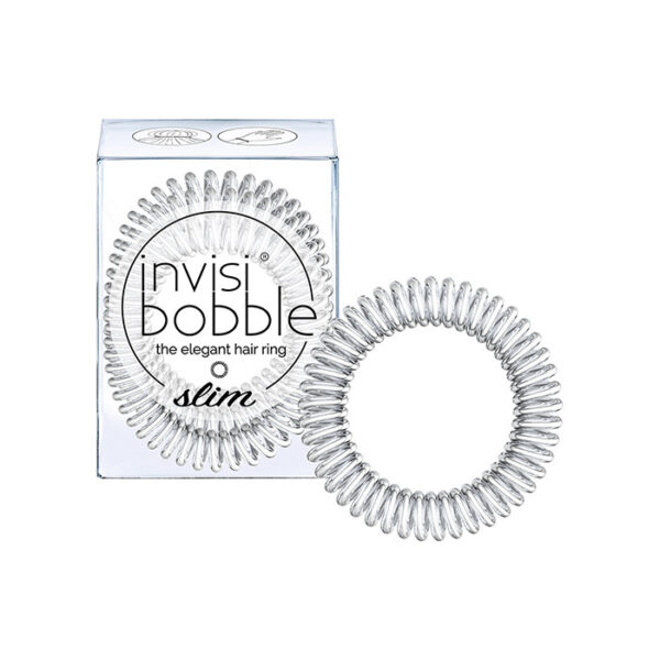 Резинка-браслет для волосся Іnvisibobble Slim Chrome Sweet Chrome 3 шт