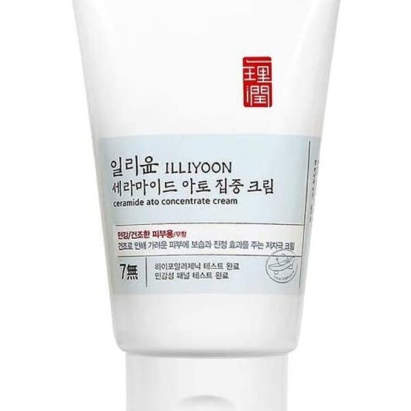 Захисний АТО-крем для сухої і атопічної шкіри з церамідами Illiyoon Ceramide Ato Concentrate Cream 200 мл
