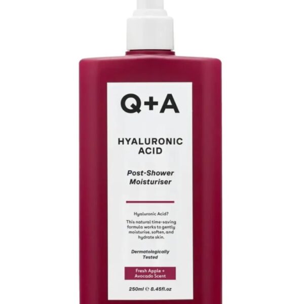 Засіб для інтенсивного зволоження вологої шкіри Q+A Hyaluronic Acid Post-Shower Moisturiser 250 мл