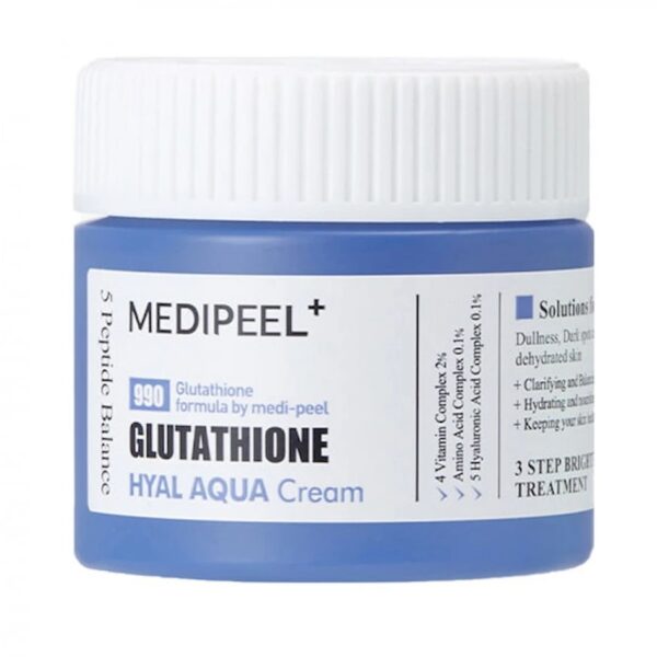Гіалуроновий крем з глутатіоном Medi Peel Glutathione Hyal Aqua Cream 50 мл