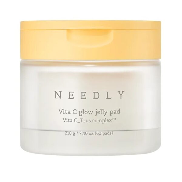 Зволожувальні тонер-педи для сяйва шкіри Needly Vita C Glow Jelly Pad 60 шт