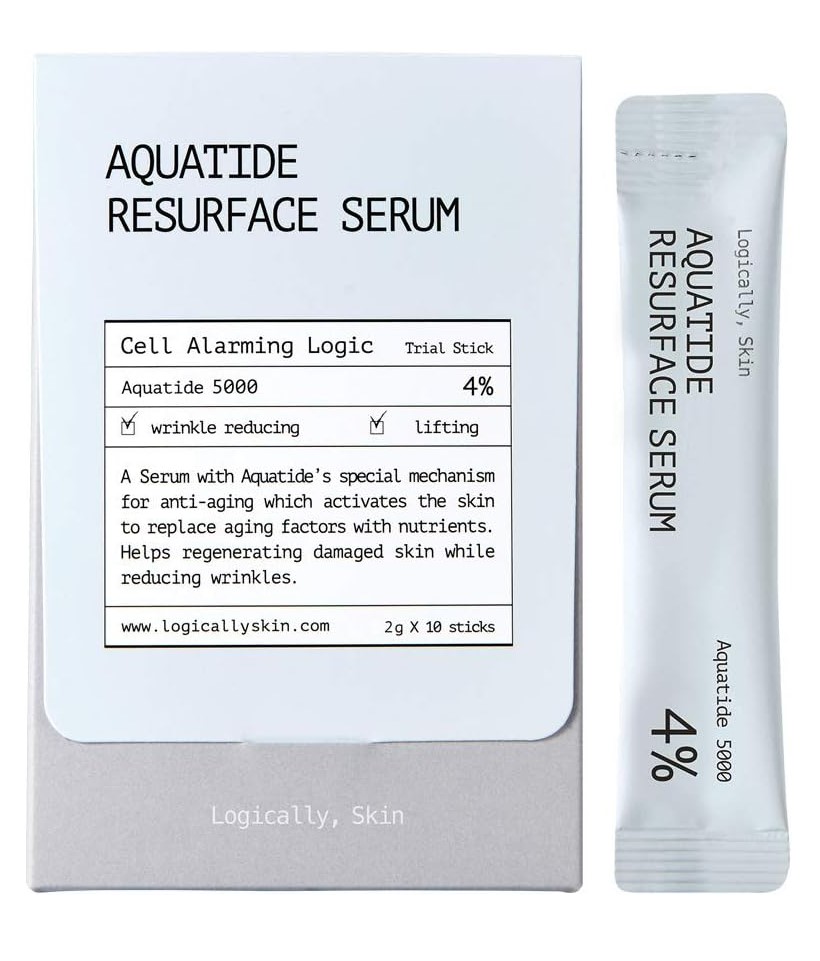 Зволожувальна сироватка для клітинного оновлення Logically, Skin Aquatide Resurface Serum 2г х 10 шт