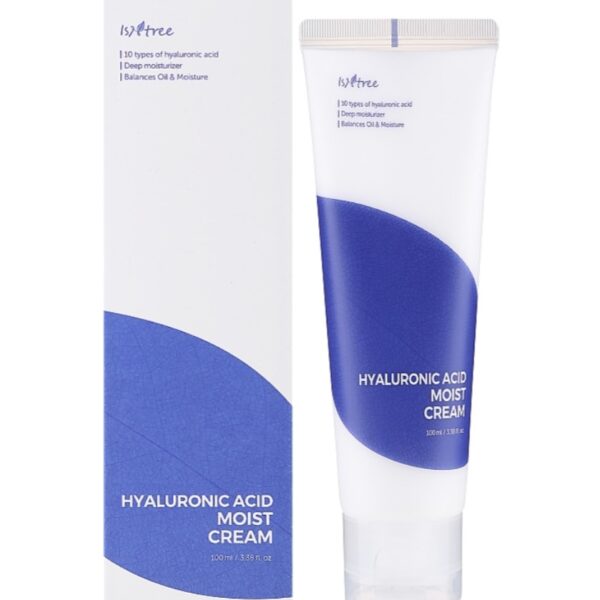 Крем для глибокого зволоження шкіри Isntree Hyaluronic Acid Moist Cream 100 мл