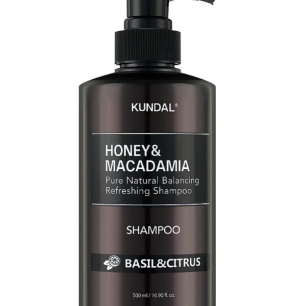 Шампунь Kundal Honey & Macadamia Nature Shampoo Basil & Citrus 500 мл