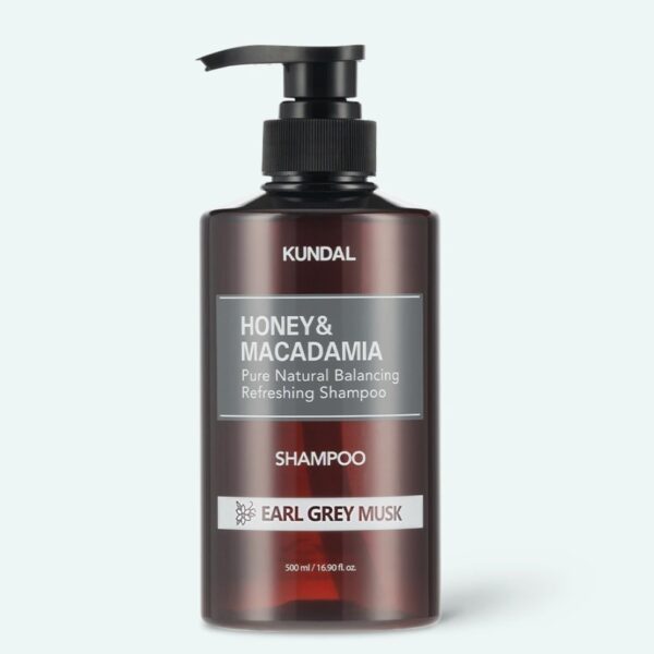 Шампунь Kundal Honey & Macadamia Nature Shampoo Earl Grey Musk 500 мл