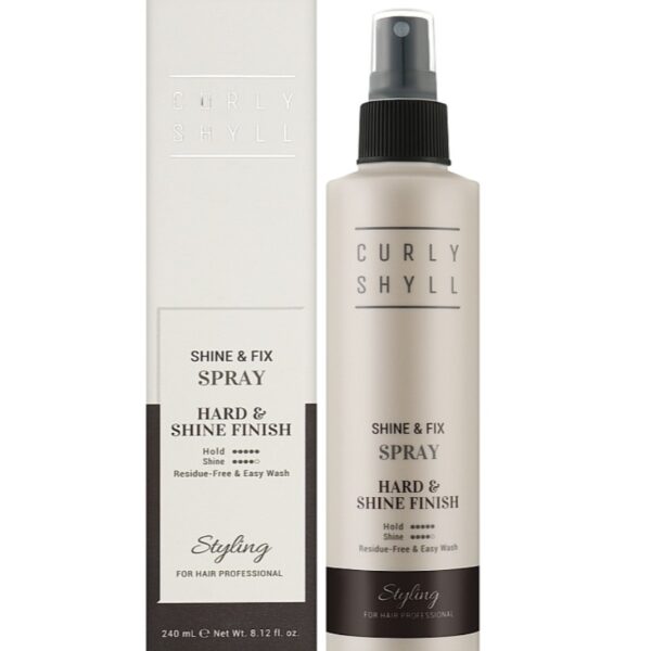 Фіксуючий спрей для волосся Curly Shyll Shine & Fix Spray 240 мл