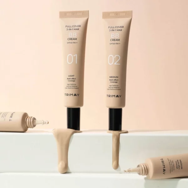 Легкий BB-крем Trimay Full Cover 3-in-1 Max BB Cream SPF40 PA++ 30 мл