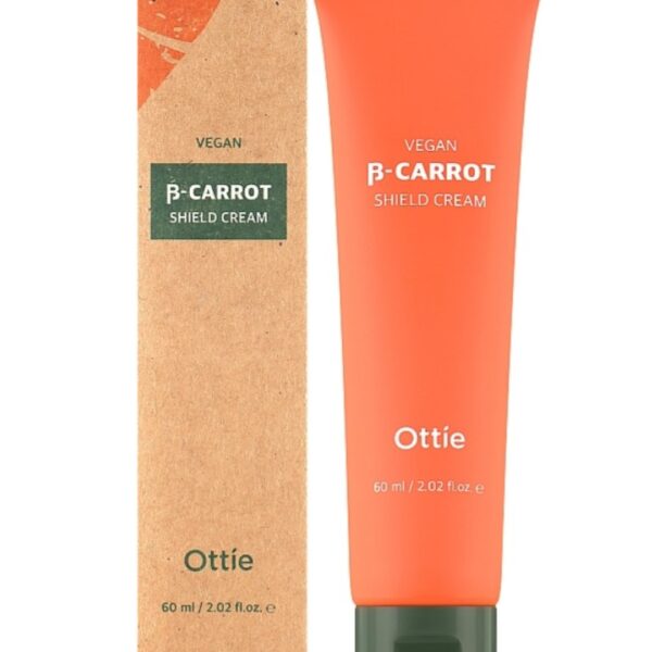 Зміцнюючий крем на основі органічної моркви Ottie Vegan Beta-Carrot Shield Cream 60 мл