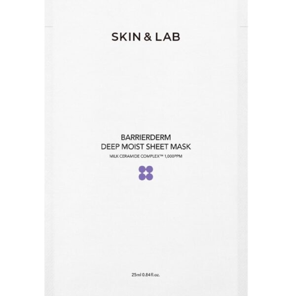 Зволожувальна тканинна маска Skin & Lab Barrierderm Deep Moisture Sheet Mask 25 мл