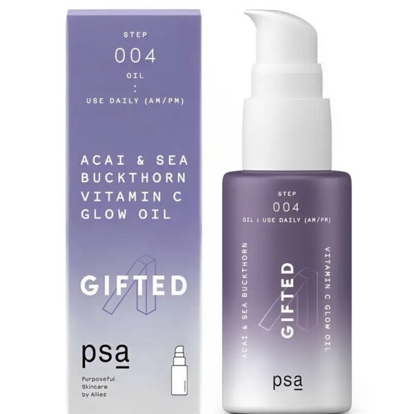 Сяюча олія для обличчя PSA Gifted Acai & Sea Buckthorn Vitamin C Glow Oil 15 мл