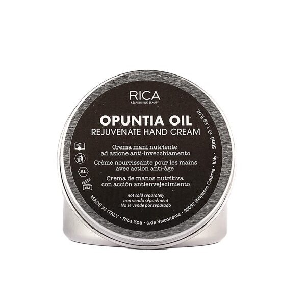 Крем для рук з олією опунції омолоджуючий Rica Opuntia Oil Rejuvenating Hand Cream 50 мл