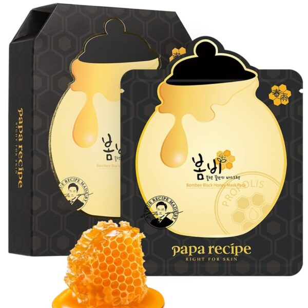 Очищувальна тканинна маска з екстрактом меду Papa Recipe Bombee Black Honey Mask 25 г