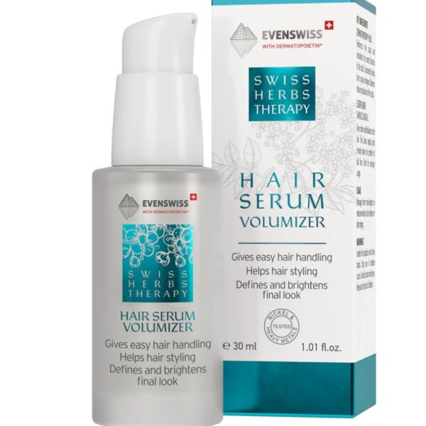 Сироватка для об'єму волосся Evenswiss Hair Serum Volumizer Swiss Herbs Therapy 30 мл