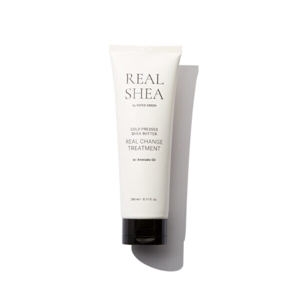 Живильна маска для волосся з маслом ши Rated Green Real Shea Cold Pressed Shea Butter Real Change Treatment 240 мл