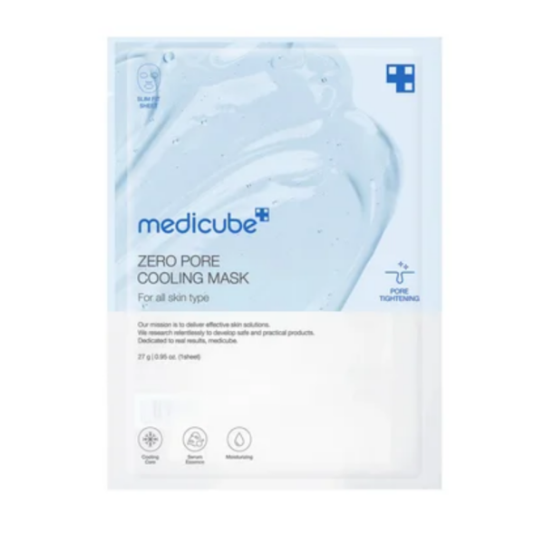 Охолоджувальна маска для звуження пор і контролю жирності шкіри Medicube Zero Pore Cooling Mask, 27 мл