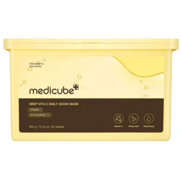 Щоденні маски для швидкого відновлення Medicube Deep Vita C Daily Quick Mask, 30 шт