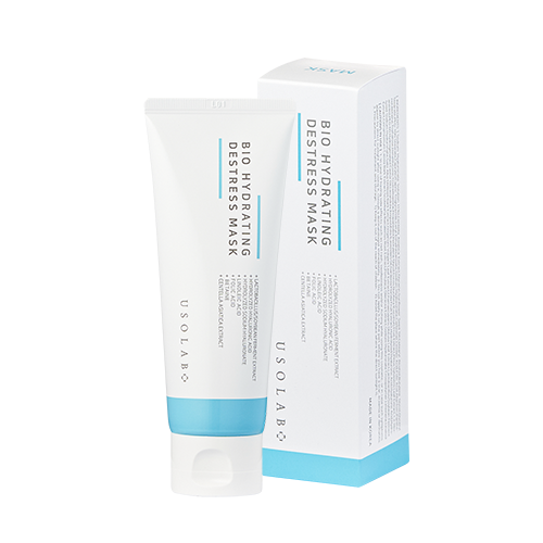 Відновлююча, зволожуюча та протинабрякова Usolab  Bio Hydrating Destress Mask, 100 мл