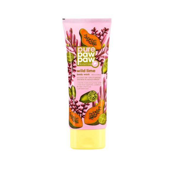 Гель для душу Pure Paw Paw Body Care Wild Lime Wash, 200 мл