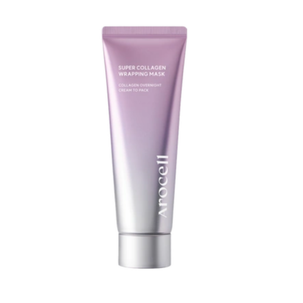 Маска-плівка з колагеном для зволоження та ліфтингу Arocell Super Collagen Wrapping Mask, 80 мл
