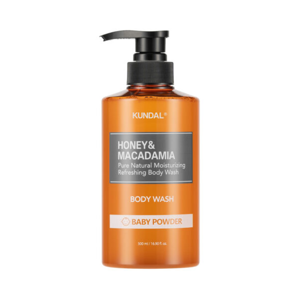 Гель для душу "Дитяча Присипка" Kundal Honey & Macadamia Body Wash Baby Powder, 500 мл