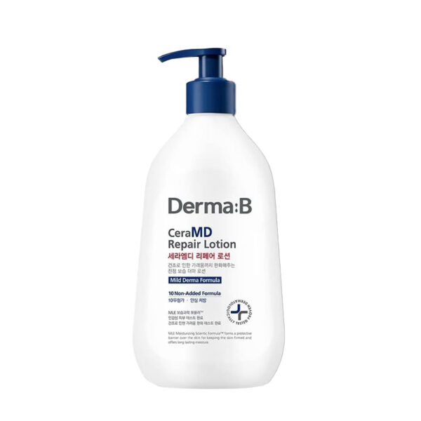 Лосьйон відновлювальний з керамідами Derma:B CeraMD Repair Lotion, 400 мл