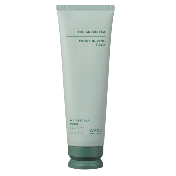 Зволожувальна маска для волосся Amos Professional The Green Tea Moisturizing Pack, 250 мл