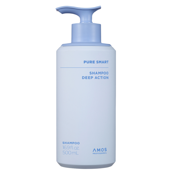 Шампунь проти лупи інтенсивної дії Amos Professional Pure Smart Shampoo Deep Action, 500 мл