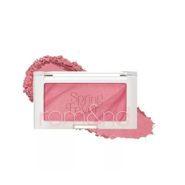 Сяючі рум'яна в рожевому відтінку Rom&nd Better Than Cheek S02 Lychee Chip, 4 г