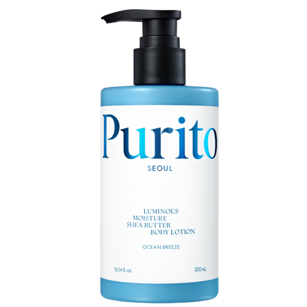 Зволожувальний лосьйон для тіла з маслом ши Purito Seoul Luminous Moisture Shea Butter Body Lotion Ocean Breeze, 300 мл