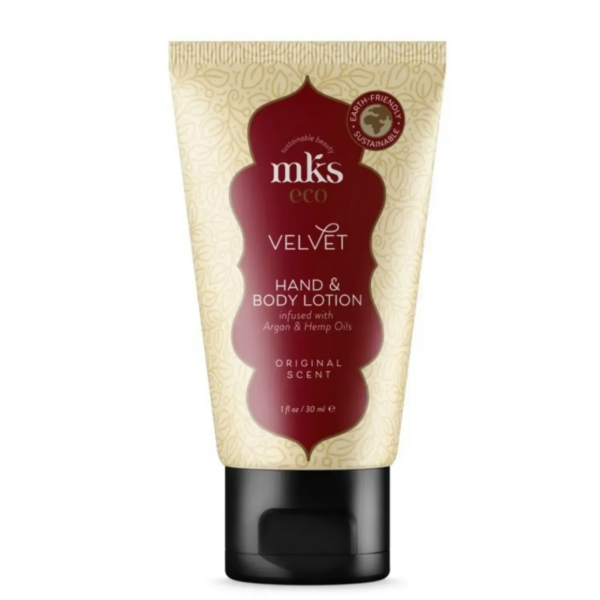 Лосьйон для рук та тіла Mks-Eco Velvet Hand & Body Lotion Original Scent, 30 мл