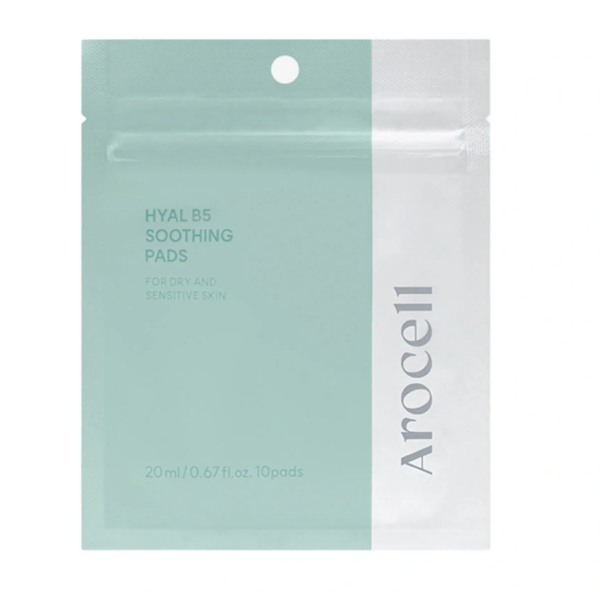 Зволожувальні заспокійливі пади Arocell Hyal Soothing Pad, 20 мл (10 шт)